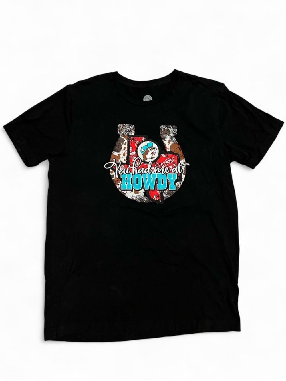 Men’s Black 'You Had Me at Howdy' Graphic Tee